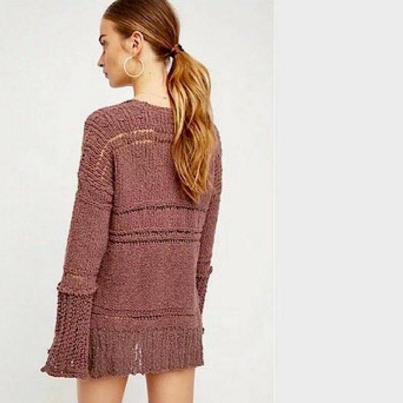 Free People belong to you v-neck pullover sweater - Picture 7 of 7